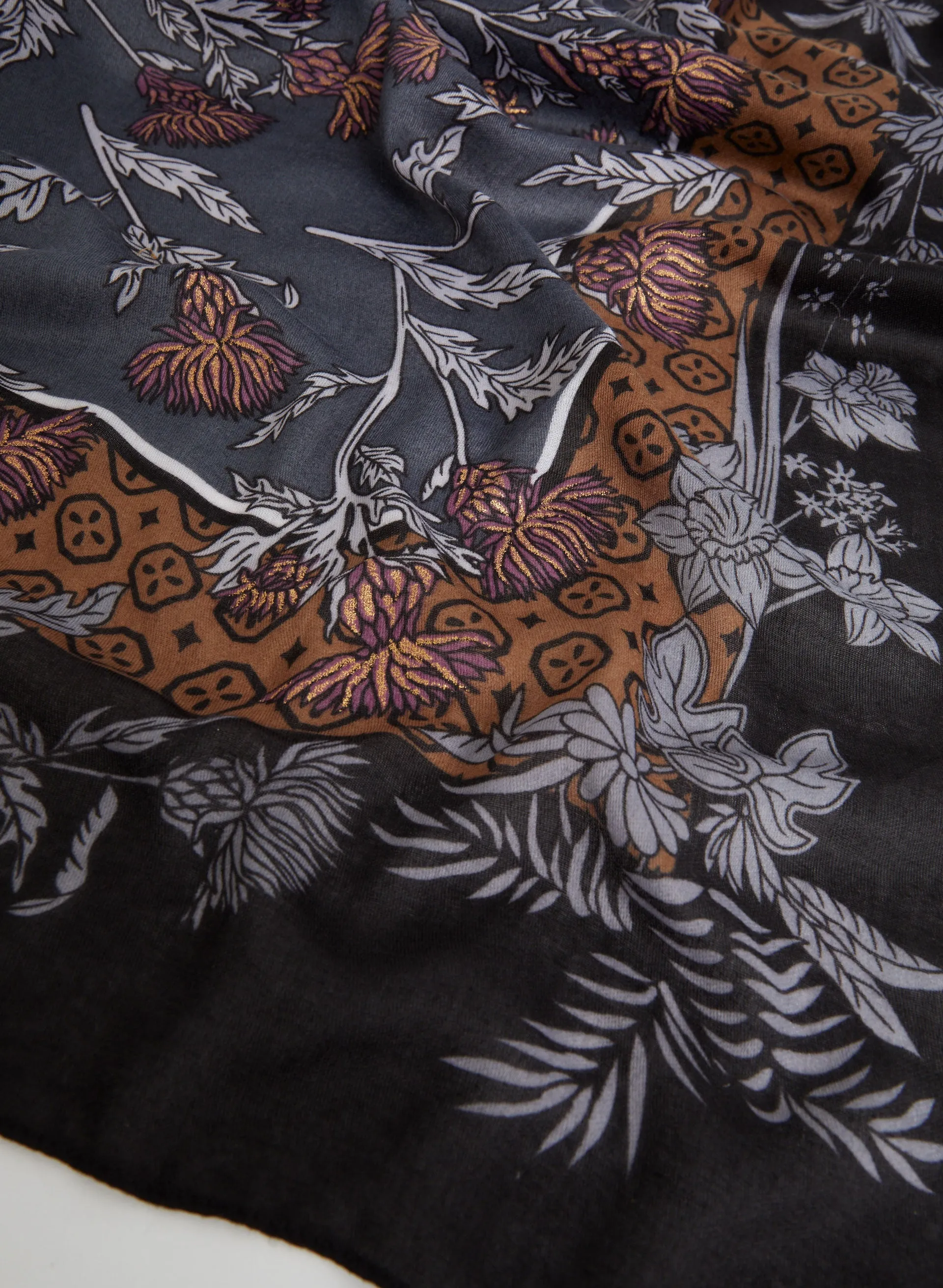 Floral Print Scarf sold by Laura product image thumbnail 2