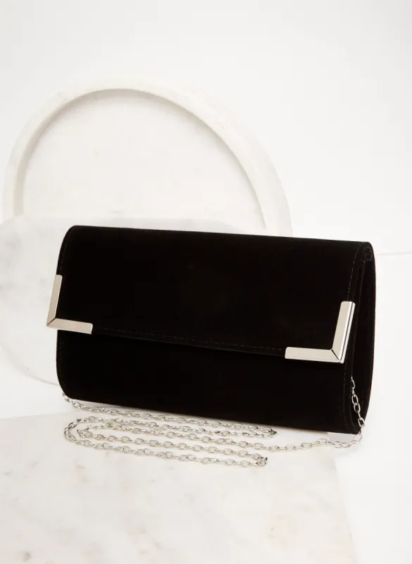 Velvet Evening Clutch sold by Laura