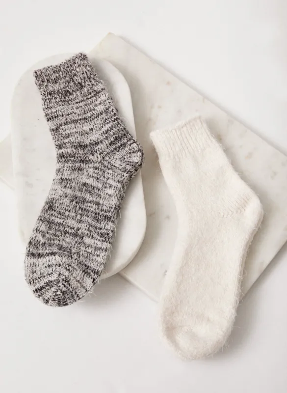 Fuzzy Socks 2-Pack sold by Laura