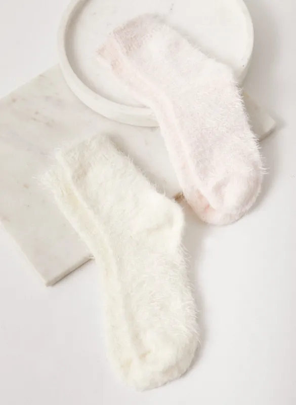 Fuzzy Socks 2-Pack sold by Laura