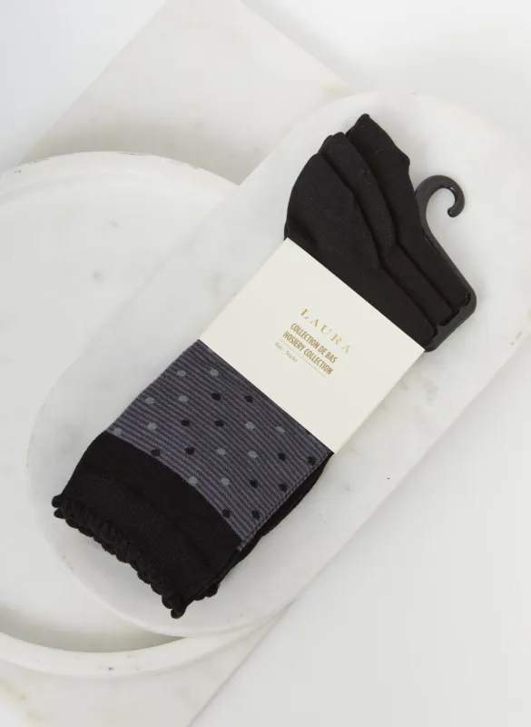 Bamboo Crew Socks 3-Pack sold by Laura