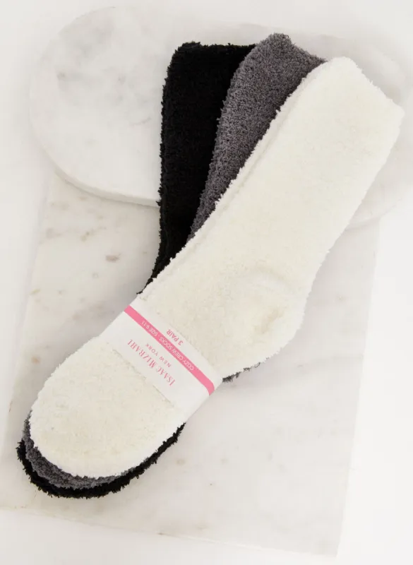 Cozy Crew Socks 3-Pack sold by Laura