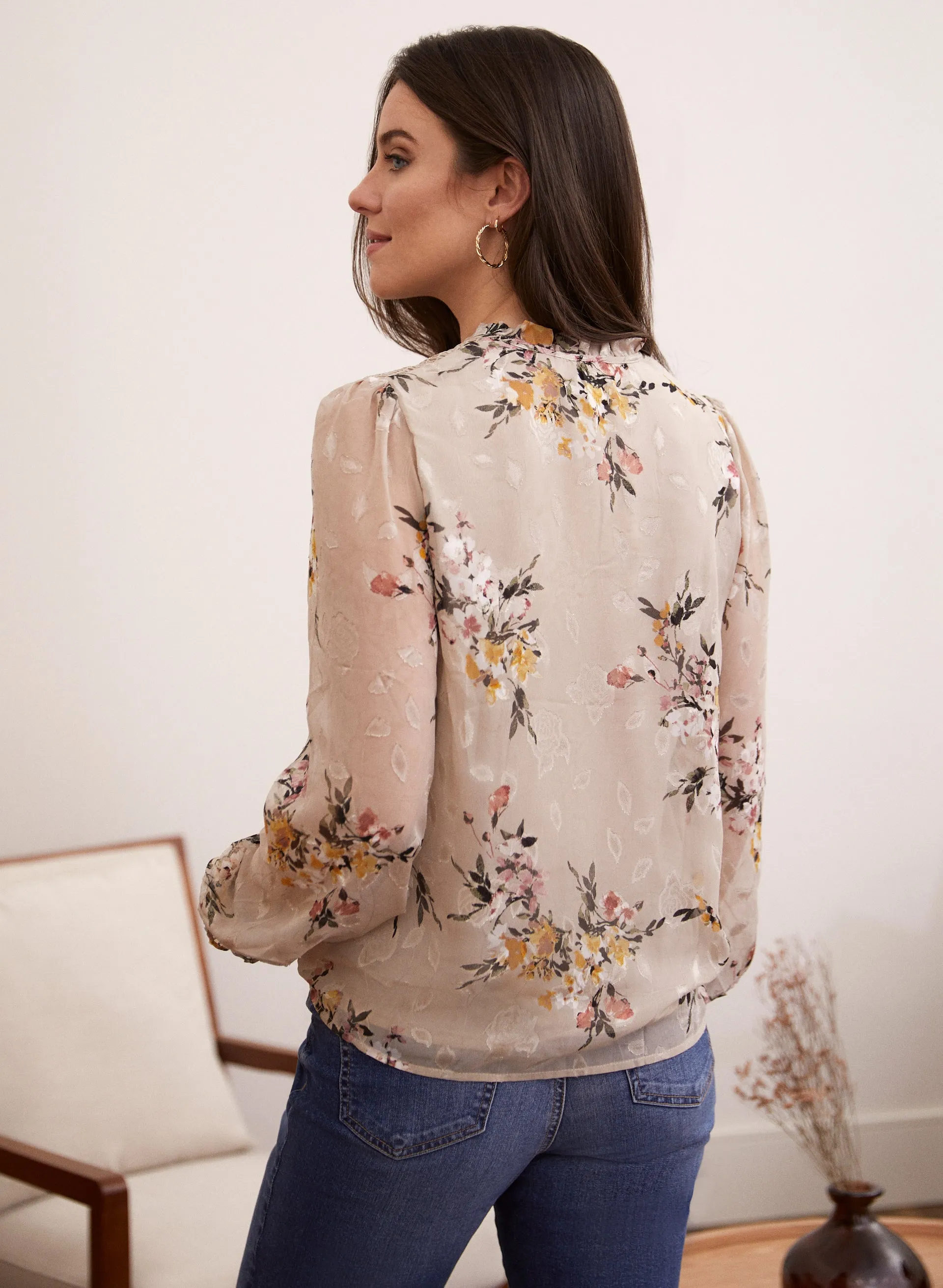 Floral Print Blouse sold by Laura product image thumbnail 3