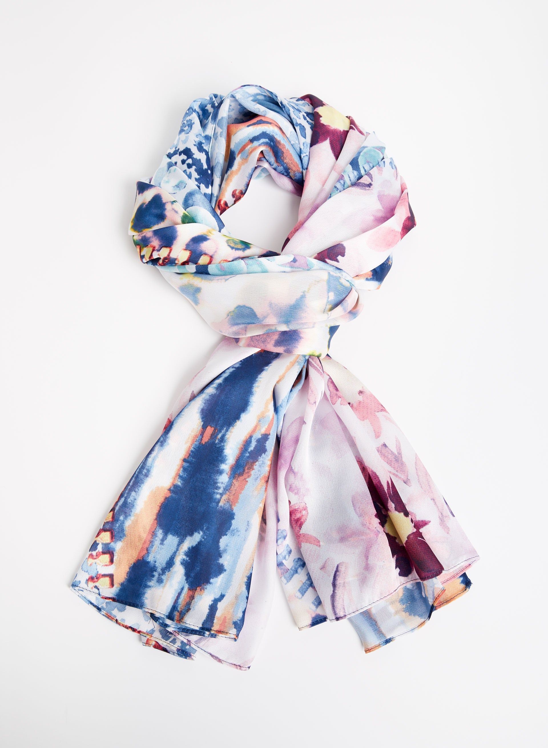 Abstract Print Scarf sold by Laura