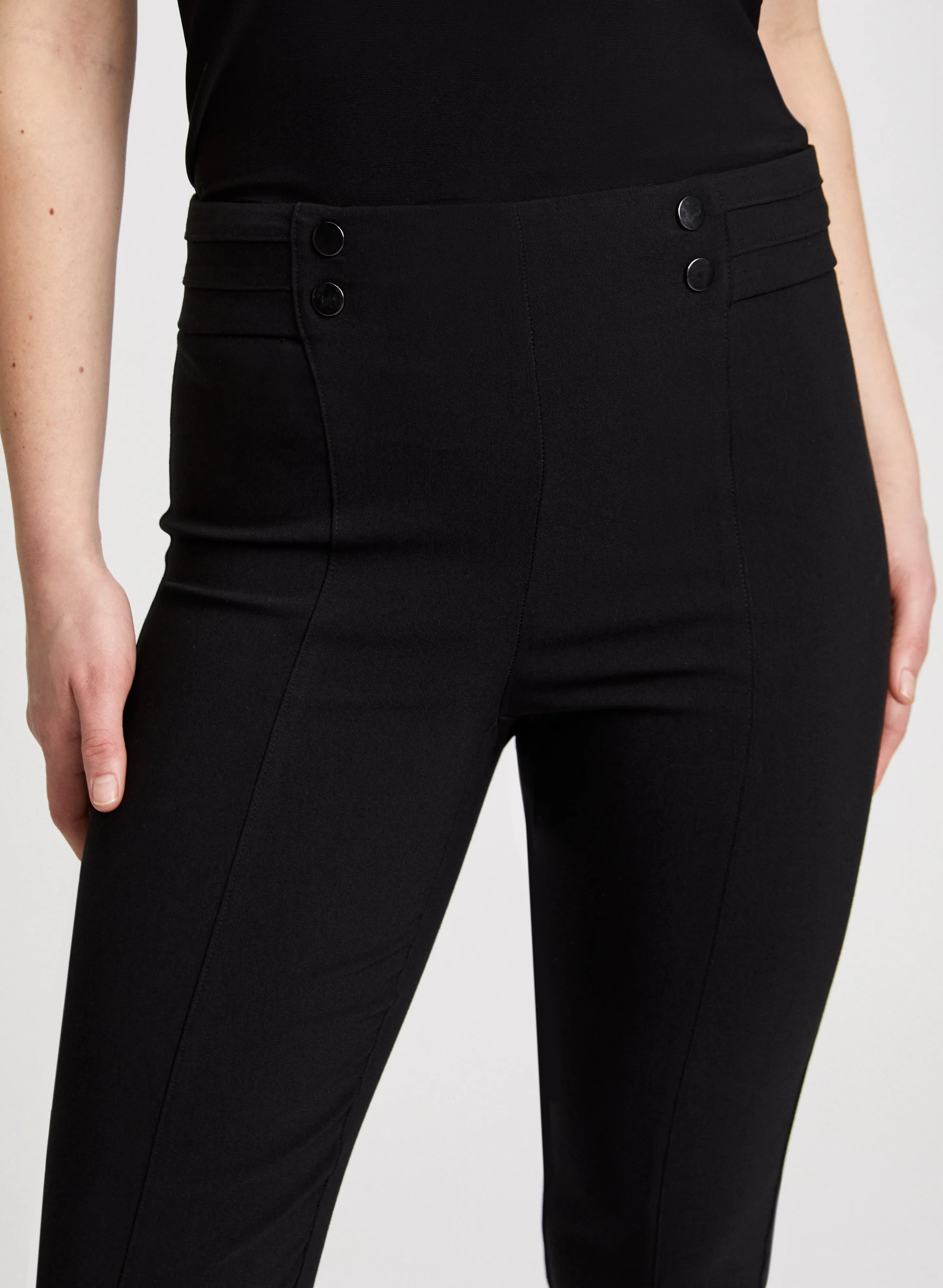 Slim Leg Pull-on Bengaline Pants sold by Laura product image thumbnail 4