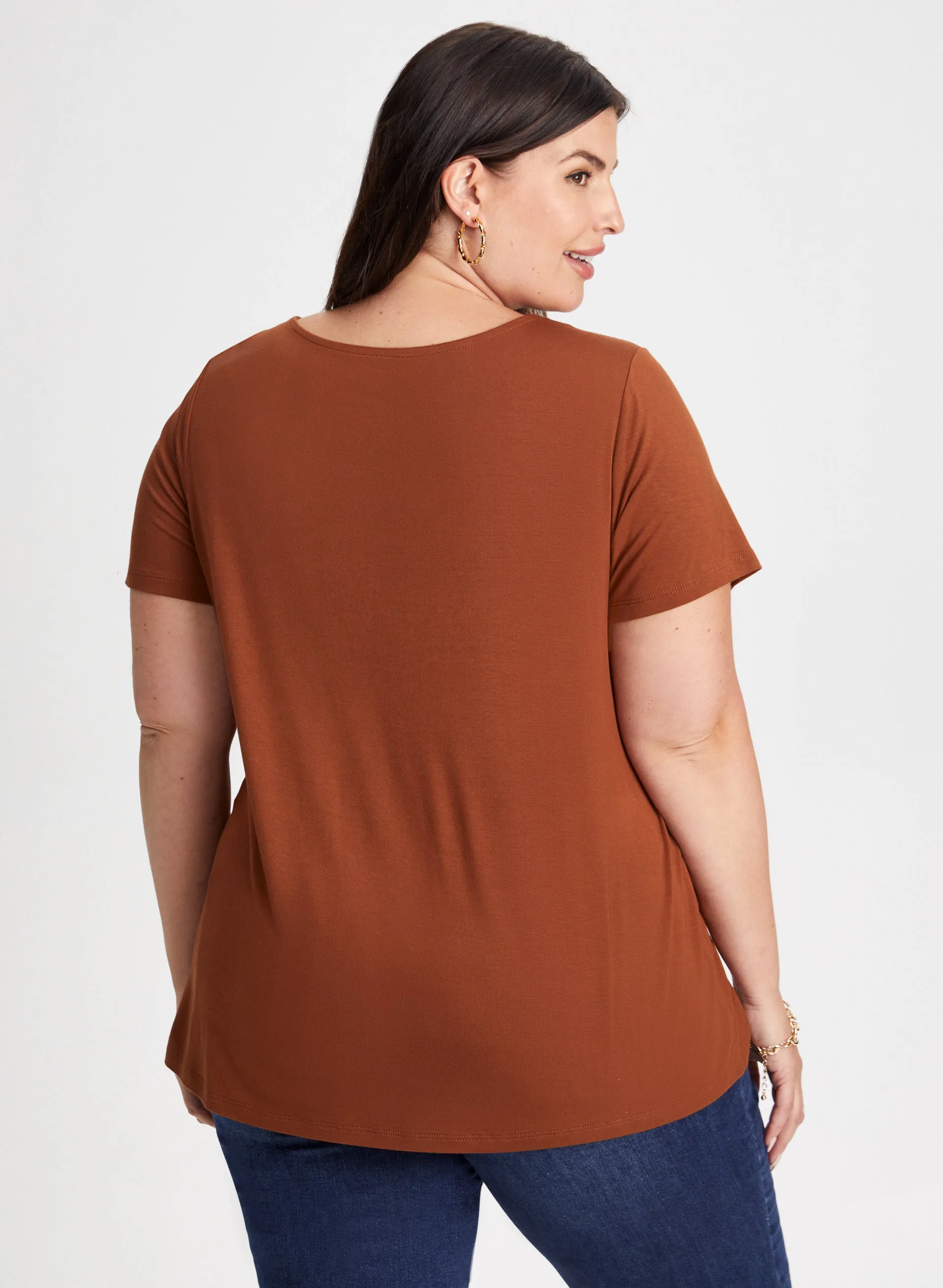 Boat Neck Animal Motif Top sold by Laura product image thumbnail 4