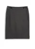 Vegan Leather Detail Pencil Skirt sold by Laura