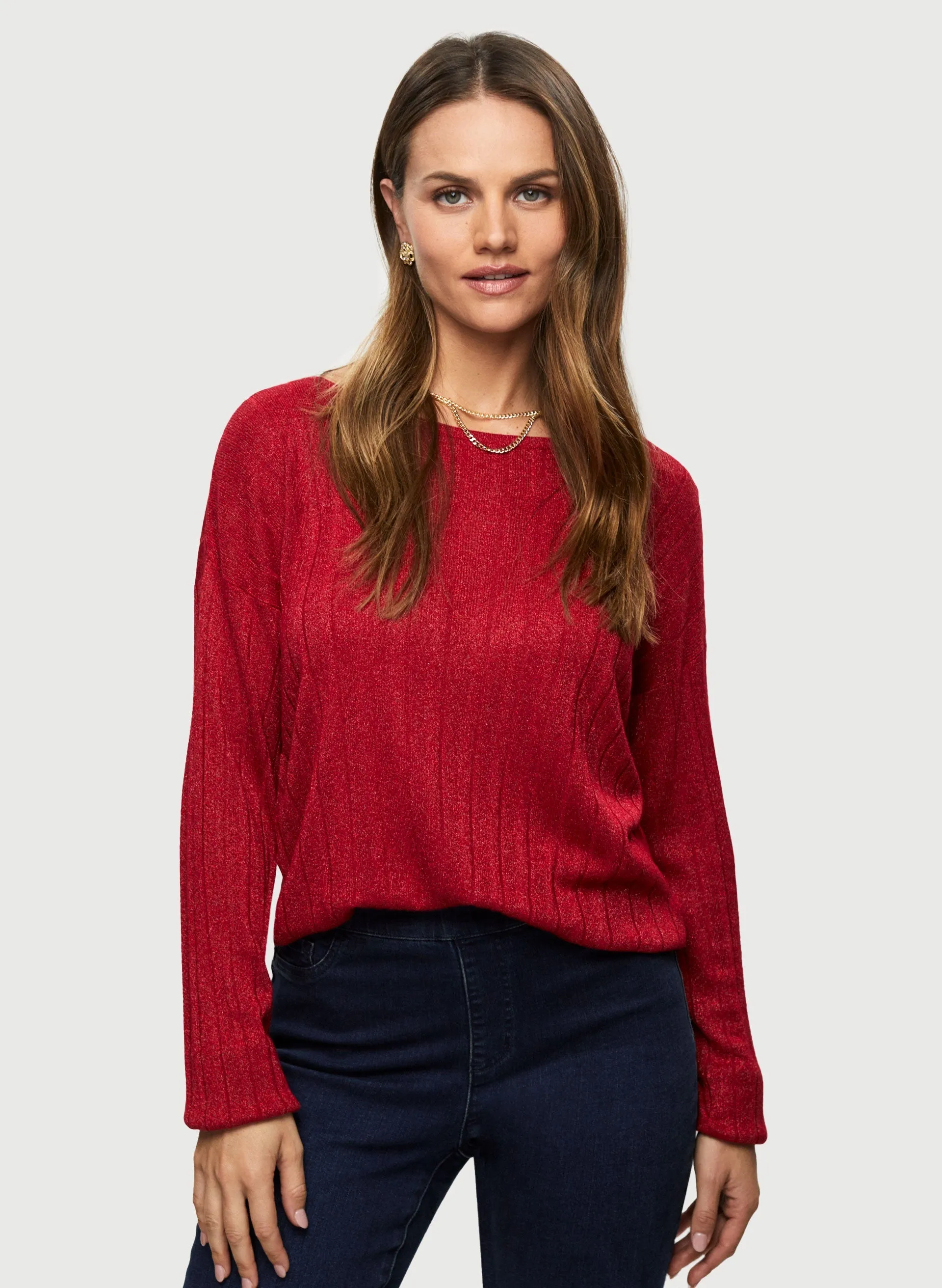 Boat Neck Pull Over Sweater sold by Laura product image thumbnail 2