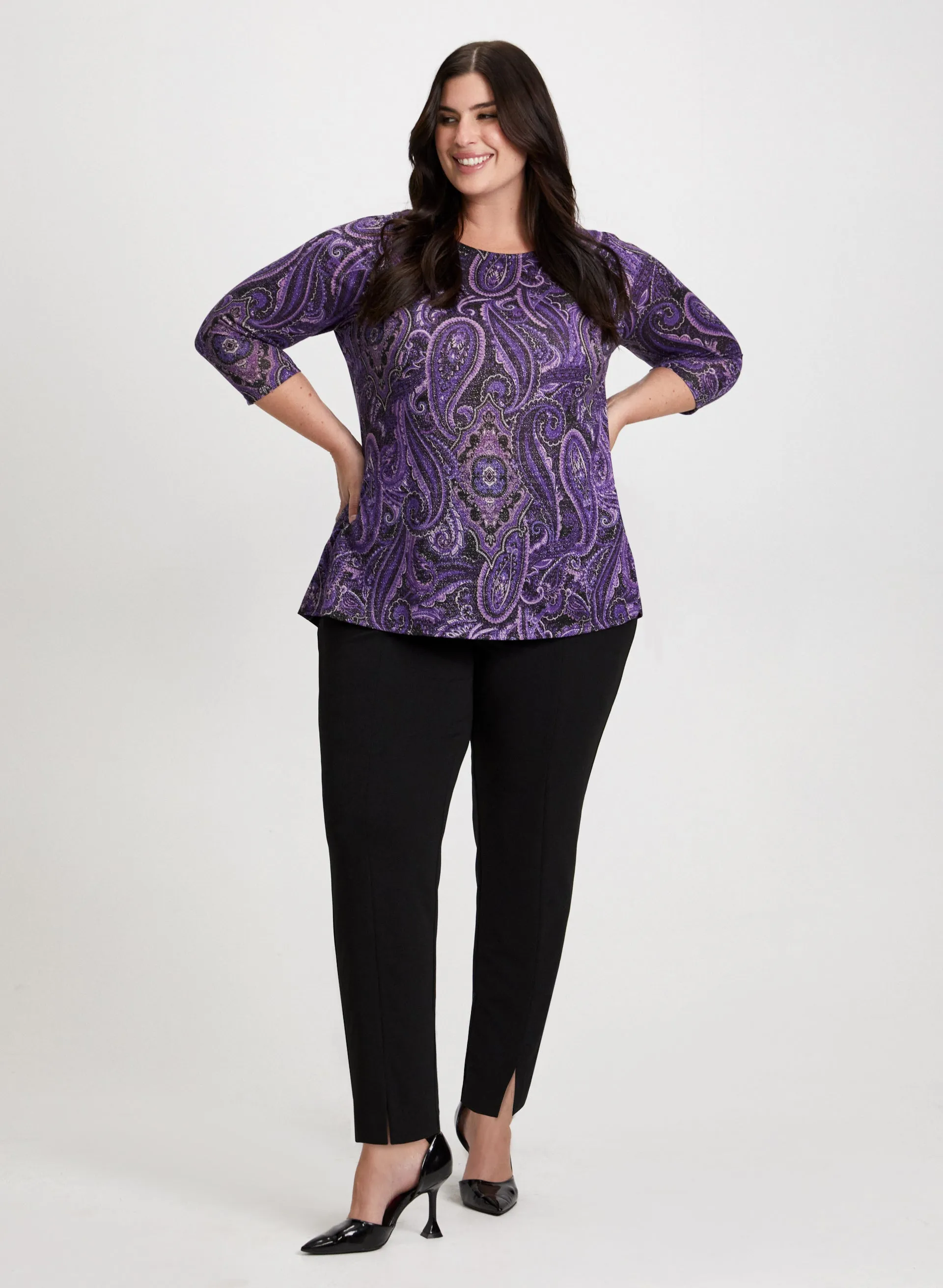 Paisley Top & City Fit Pants sold by Laura