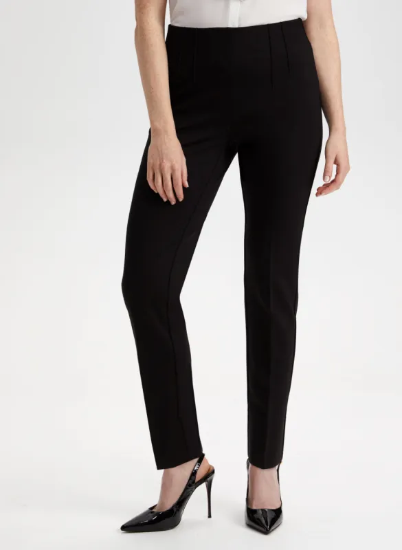 Rivet Detail Pull-On Pants sold by Laura