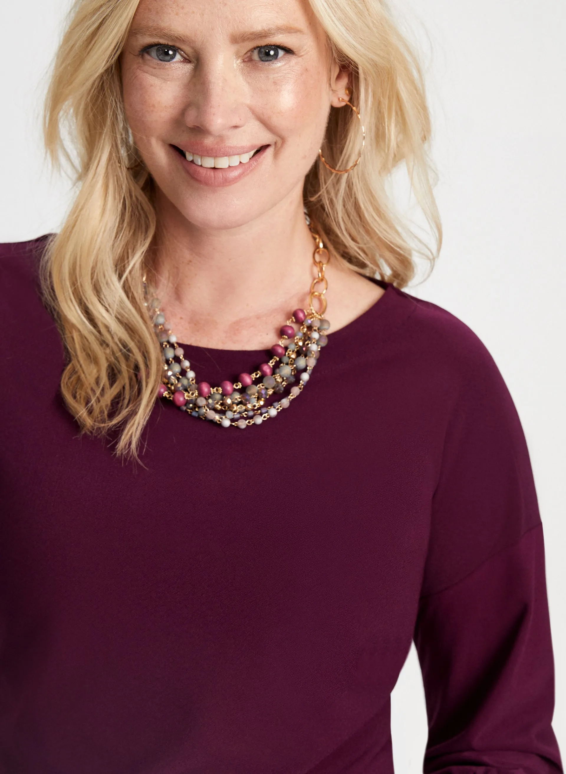 Elbow Puff Sleeve Top sold by Laura product image thumbnail 2