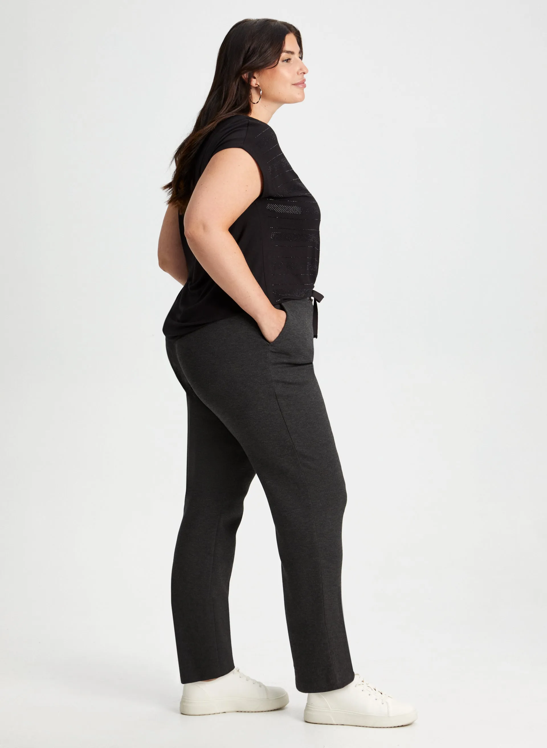 Drawstring Waist Pull-On Pants sold by Laura product image thumbnail 5