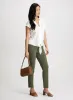 Slim Pull-On Ankle Pants sold by Laura