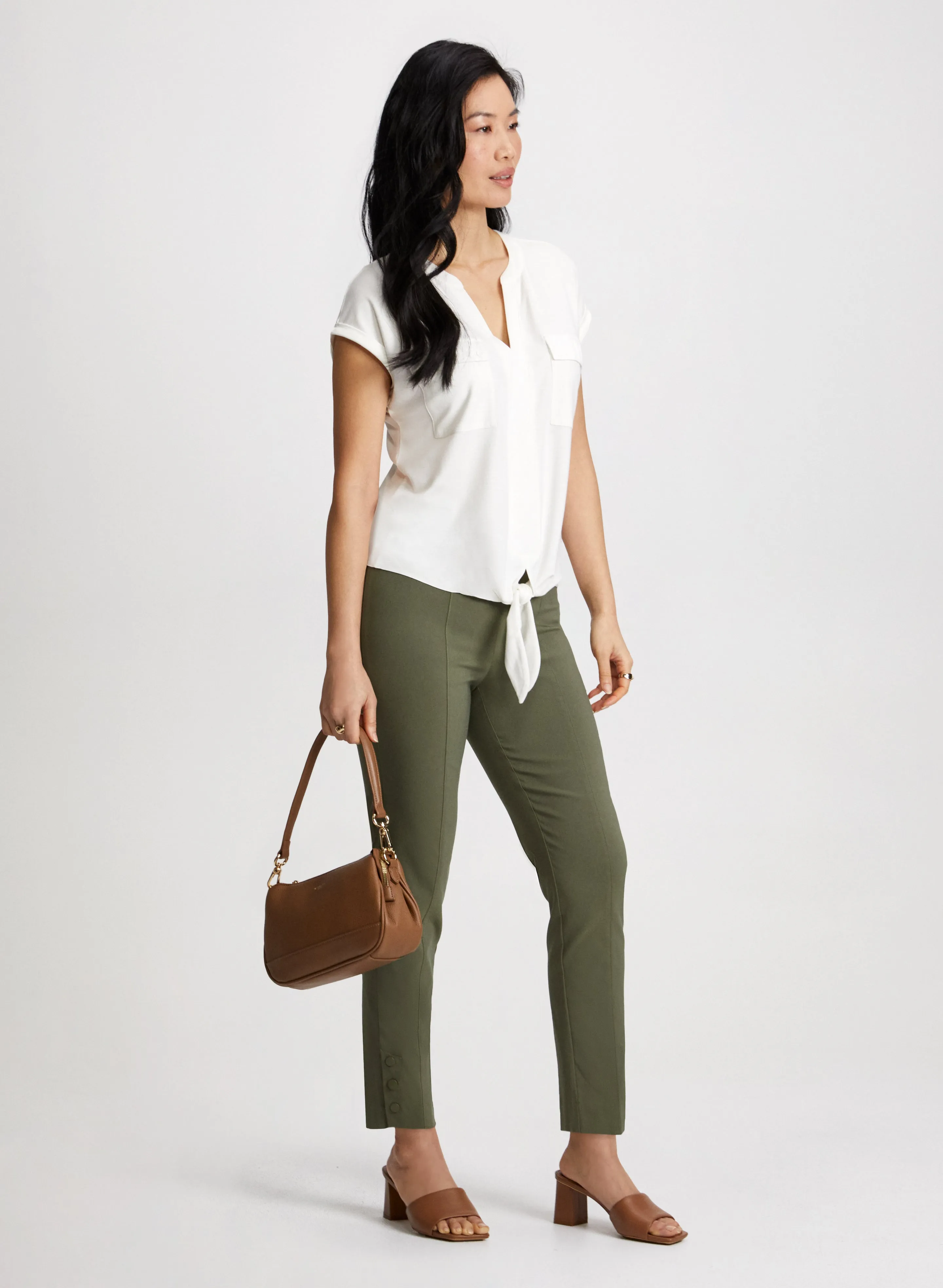 Slim Pull-On Ankle Pants sold by Laura product image thumbnail 3