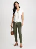 Slim Pull-On Ankle Pants sold by Laura