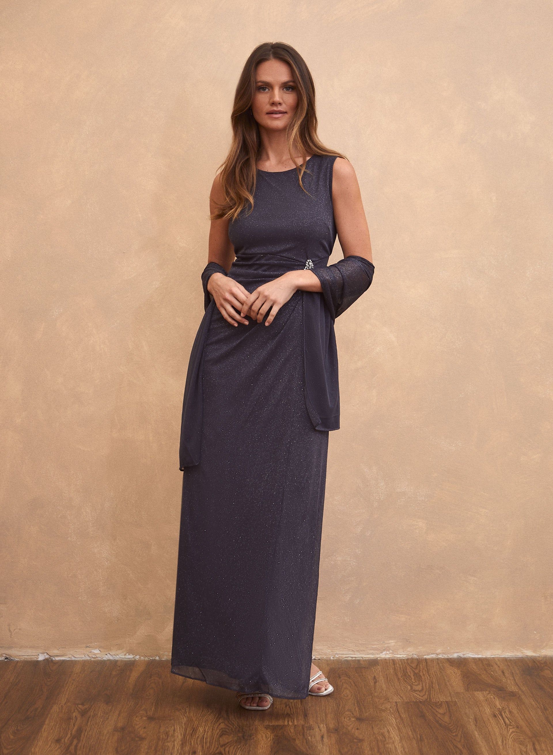 Glitter Dress & Shawl sold by Laura