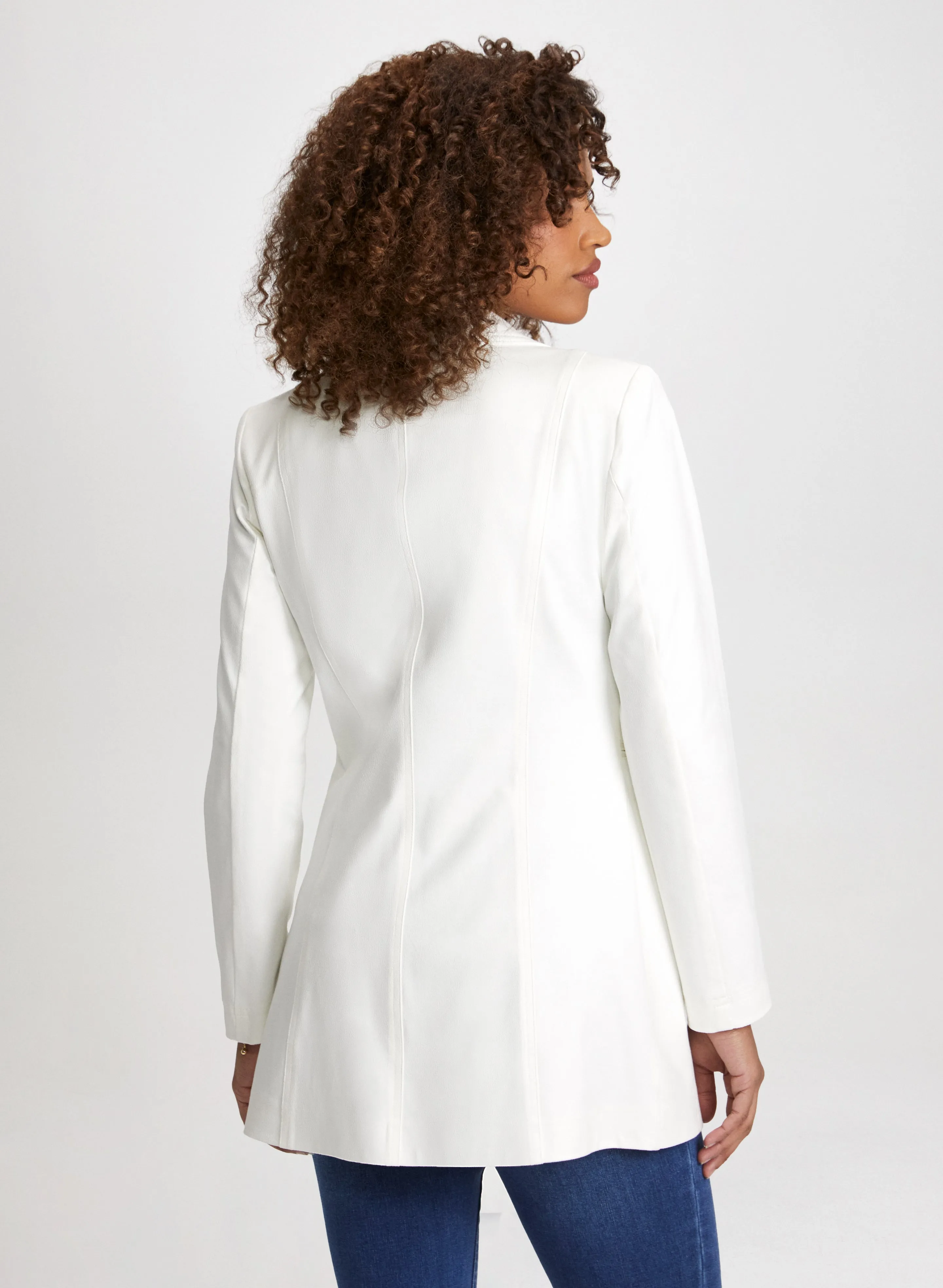 Open-Front Redingote Jacket sold by Laura product image thumbnail 2