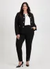 Pearl Button Jacket & City Fit Pants sold by Laura