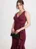 Asymmetric Ruffle Evening Dress sold by Laura