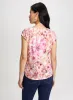 Floral Print Burnout Tee sold by Laura