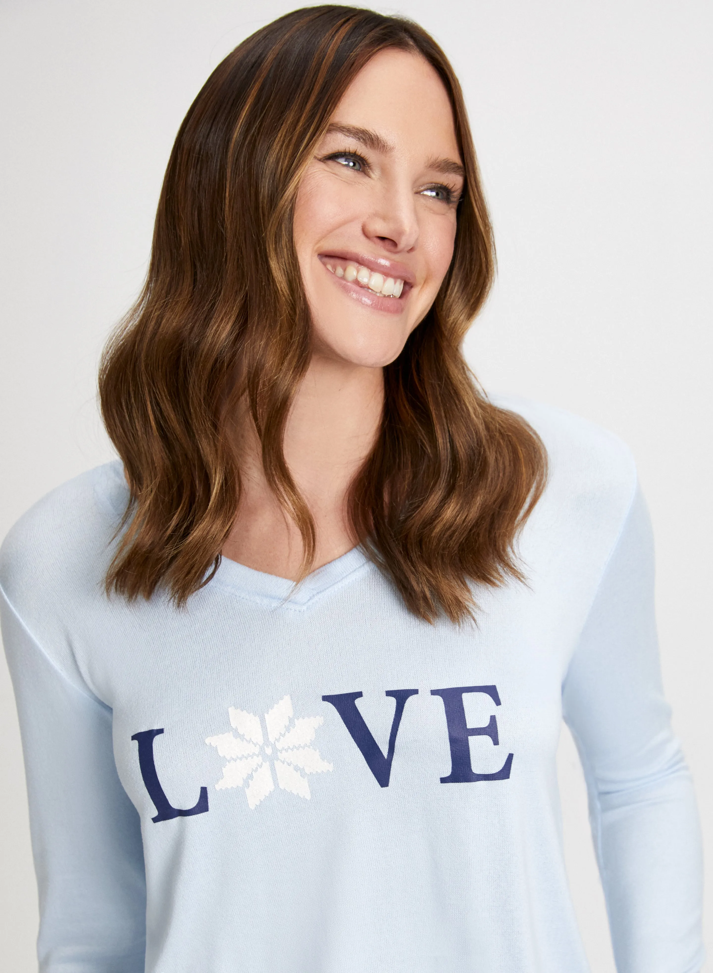 Slogan & Print Pyjama Set sold by Laura product image thumbnail 5