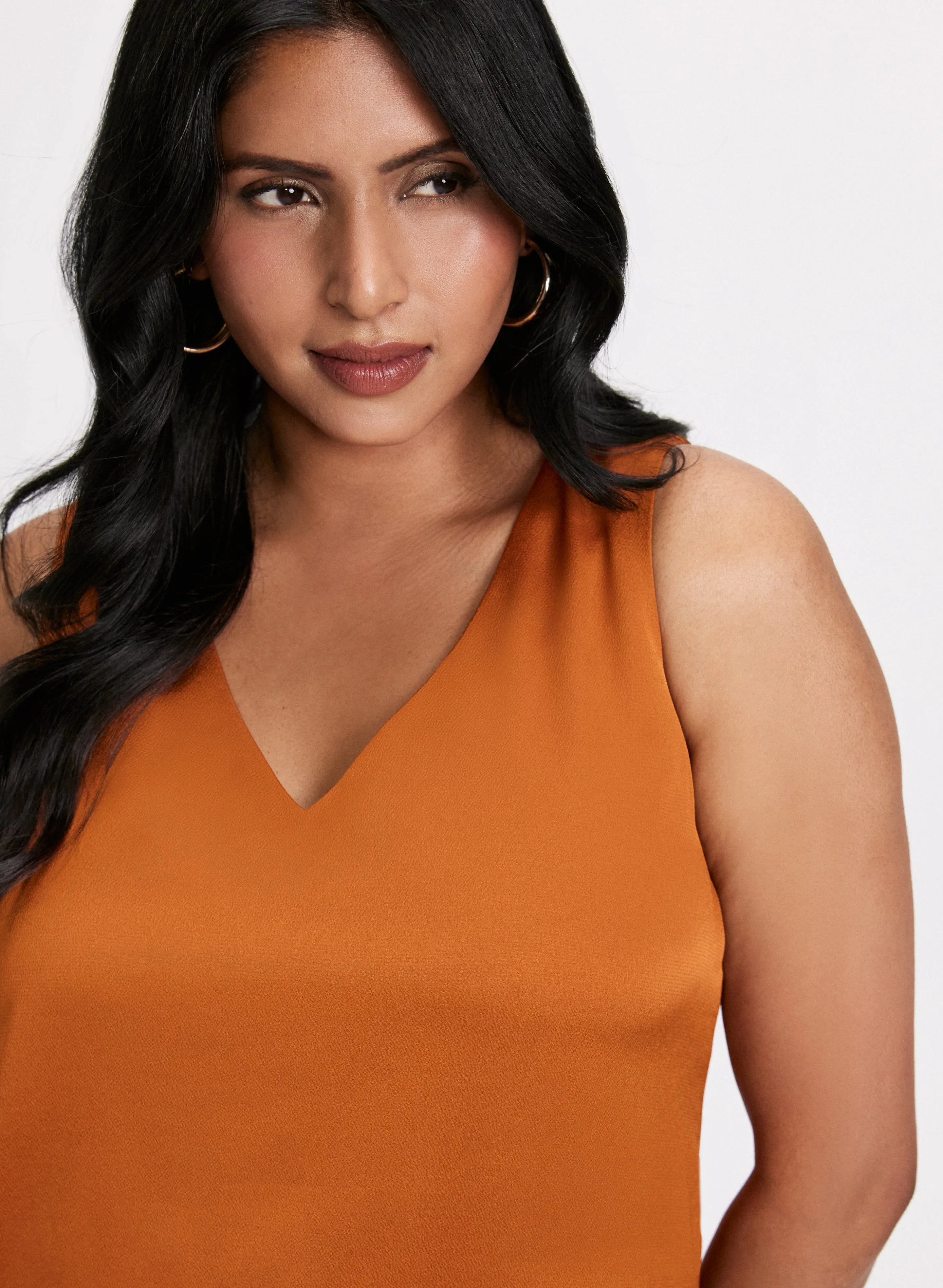 Satin Sleeveless Blouse sold by Laura product image thumbnail 5