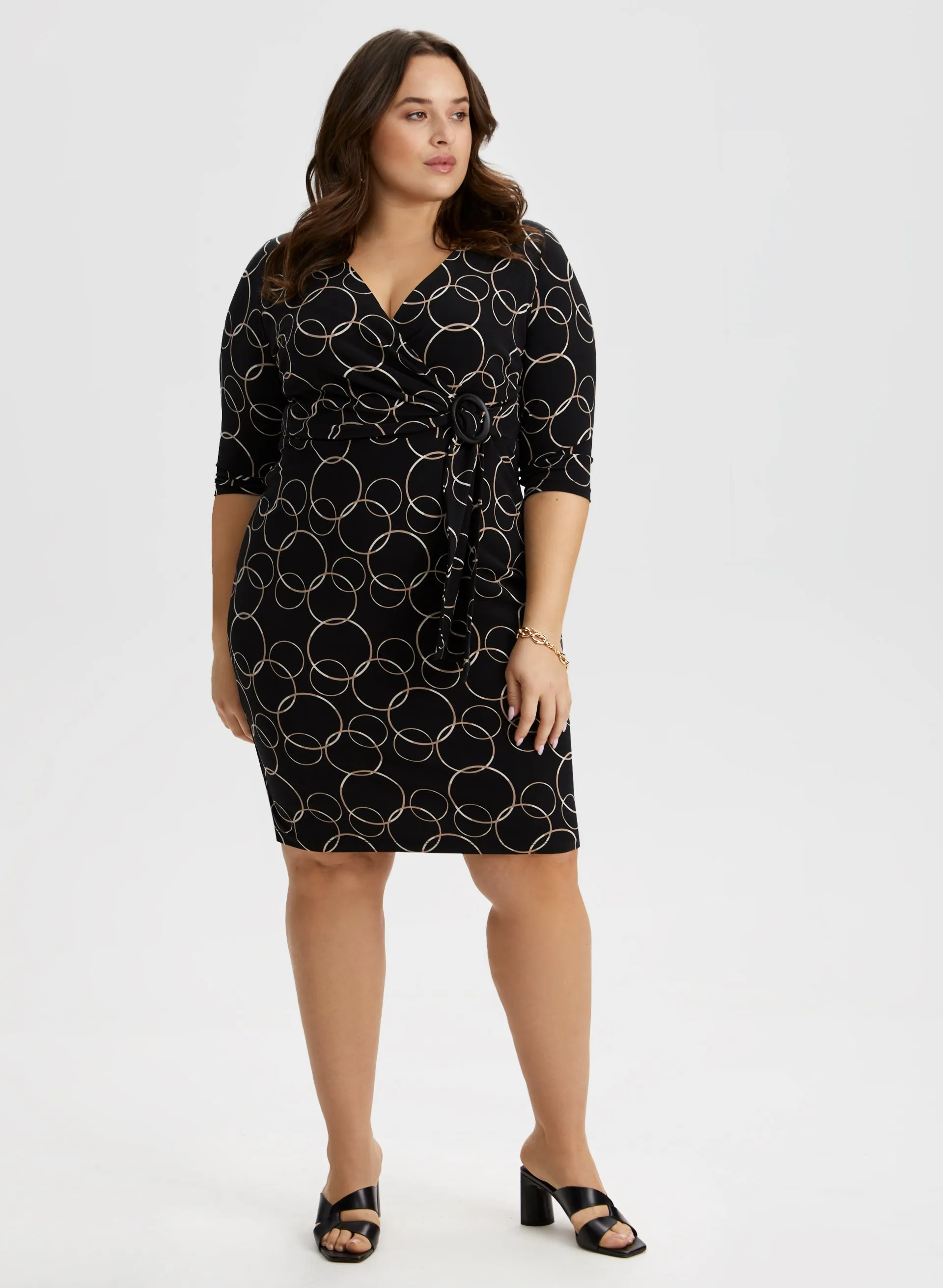 Circle Print Dress sold by Laura