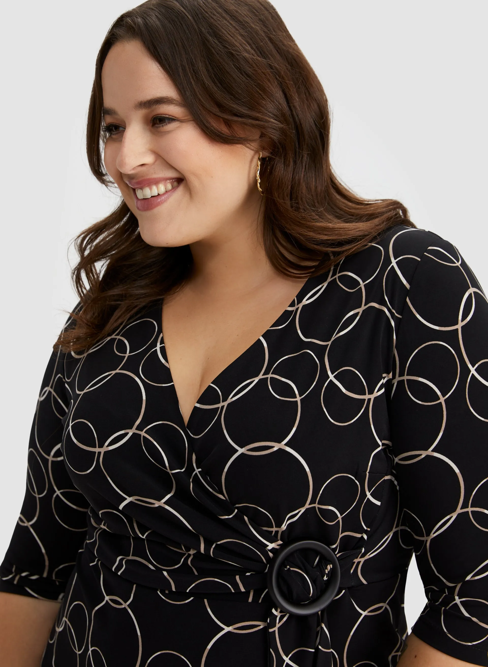 Circle Print Dress sold by Laura product image thumbnail 2