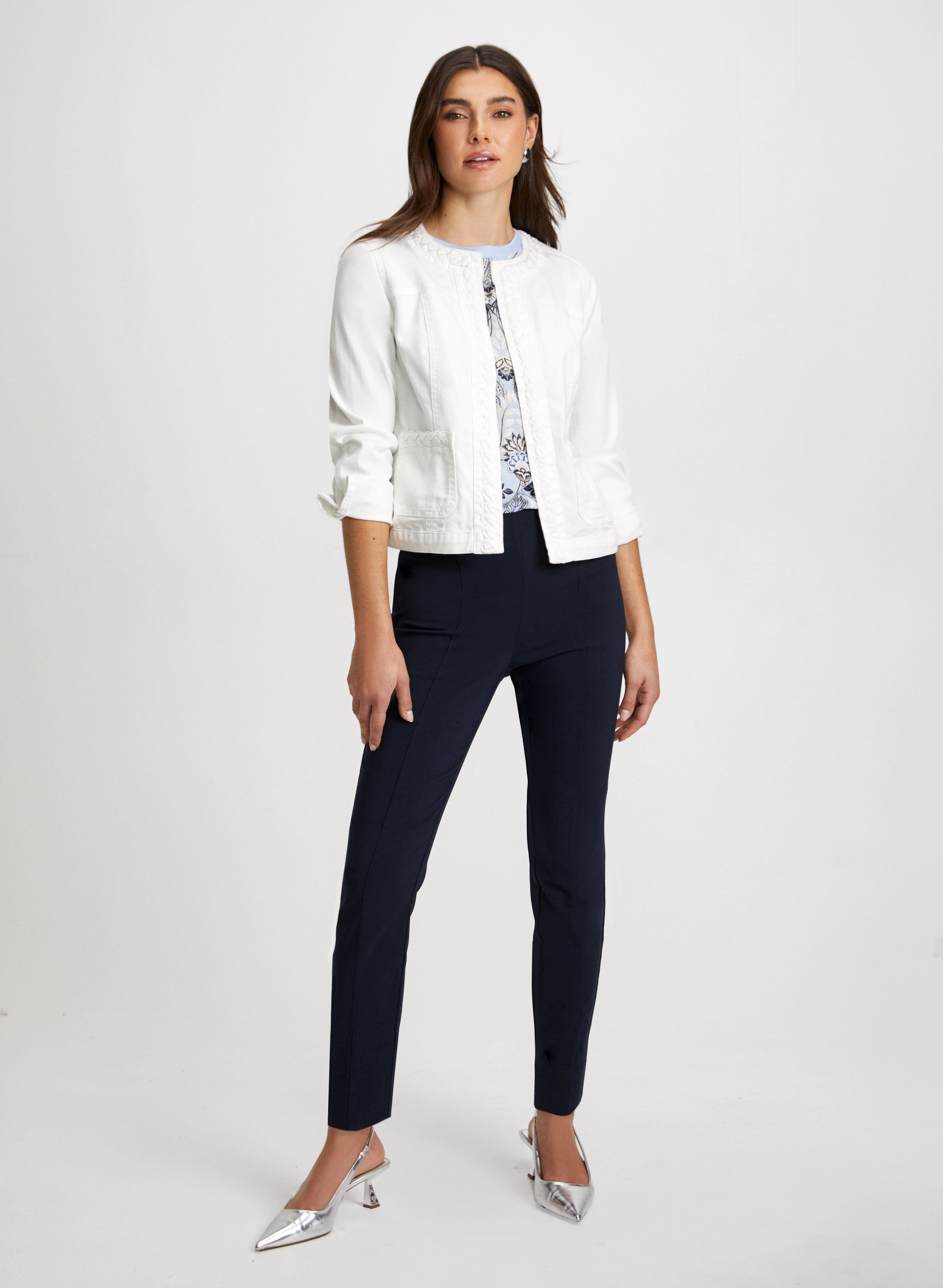 Slim Leg Bengaline Pants sold by Laura product image thumbnail 4