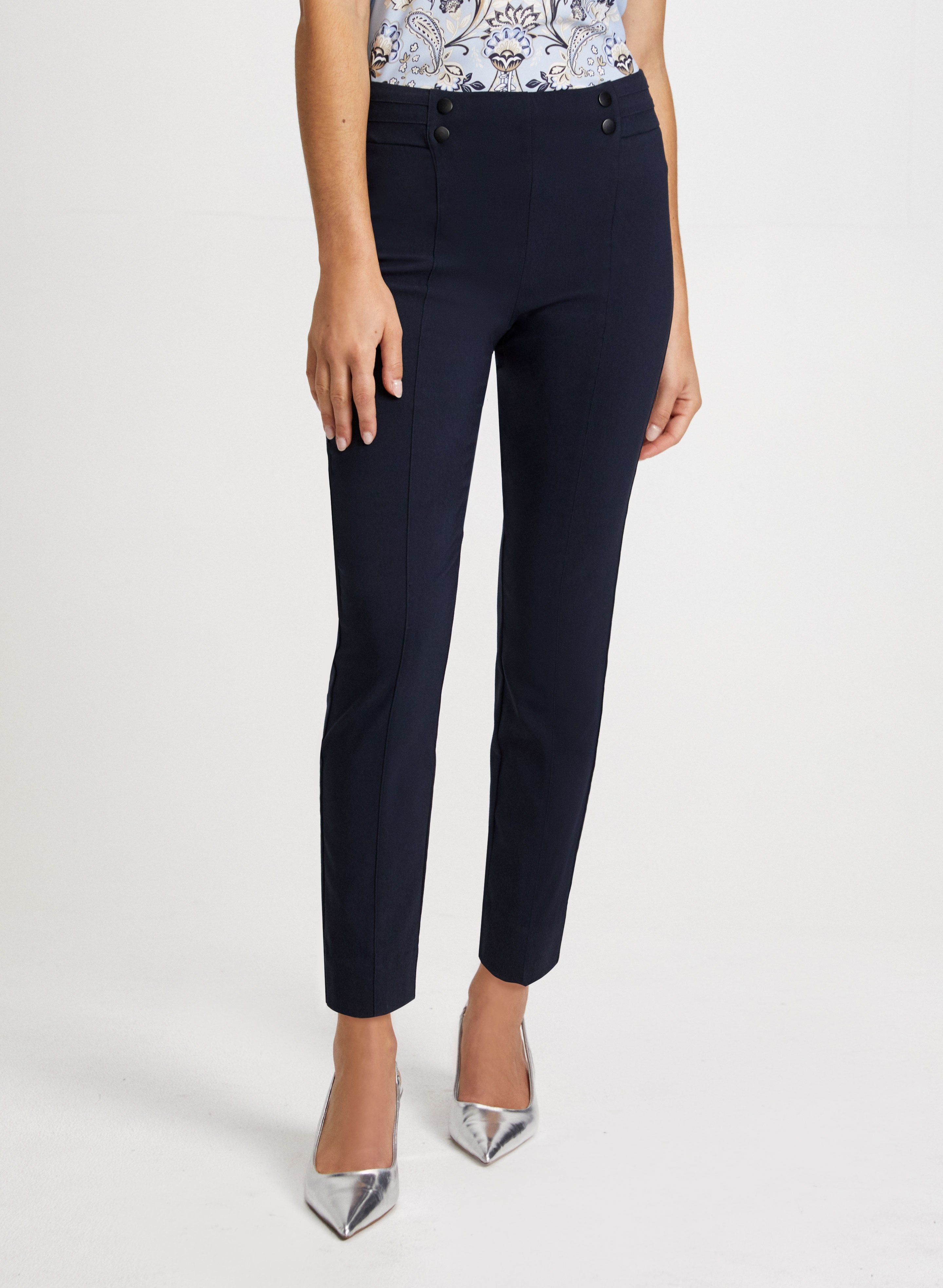 Slim Leg Bengaline Pants sold by Laura