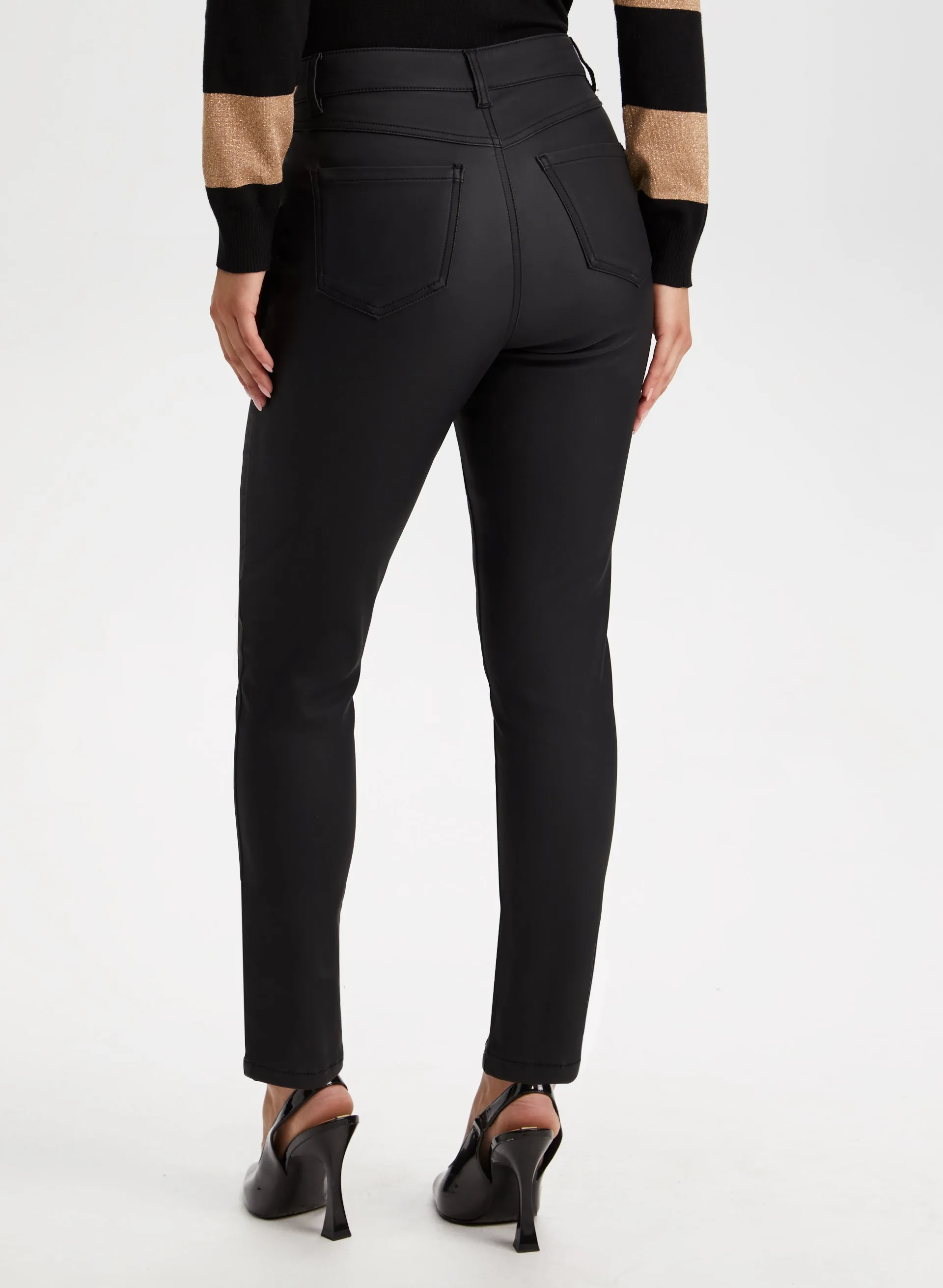 Coated Slim Leg Jeans sold by Laura product image thumbnail 2