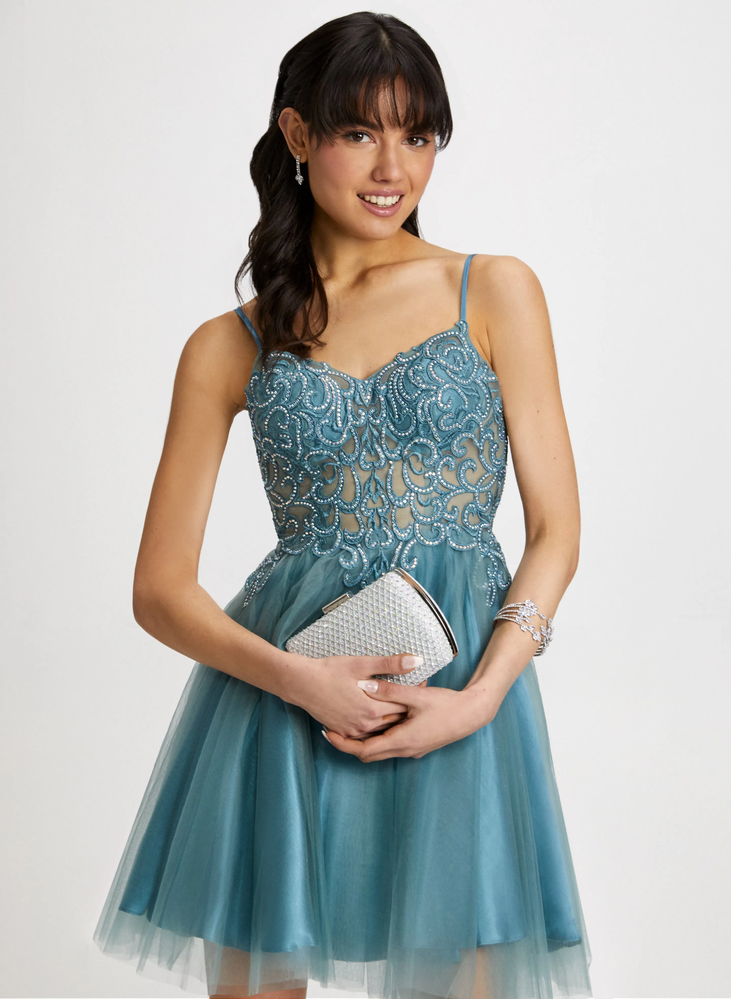 Sweetheart Neck Dress sold by Laura product image thumbnail 4