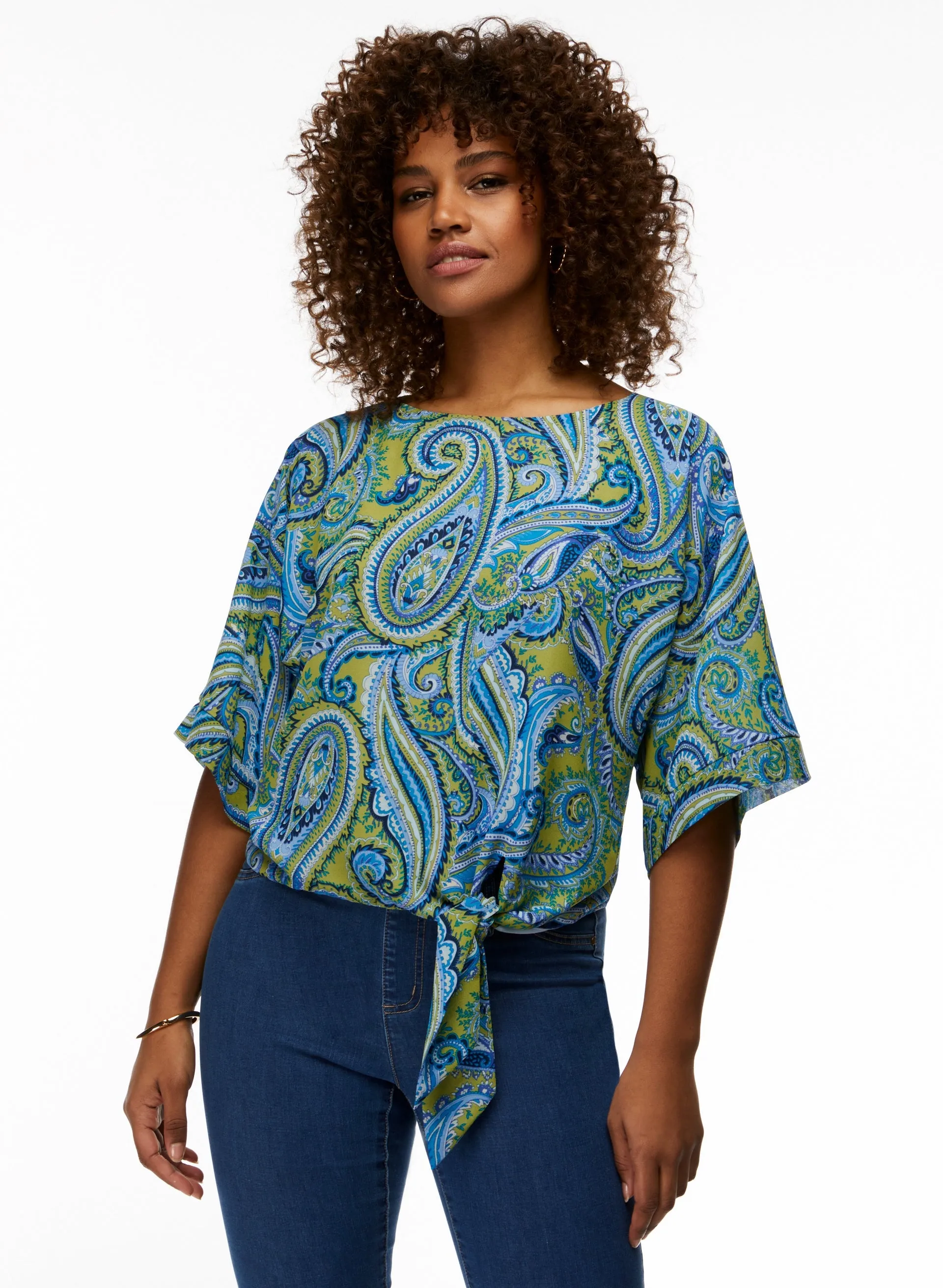 Paisley Print Top sold by Laura