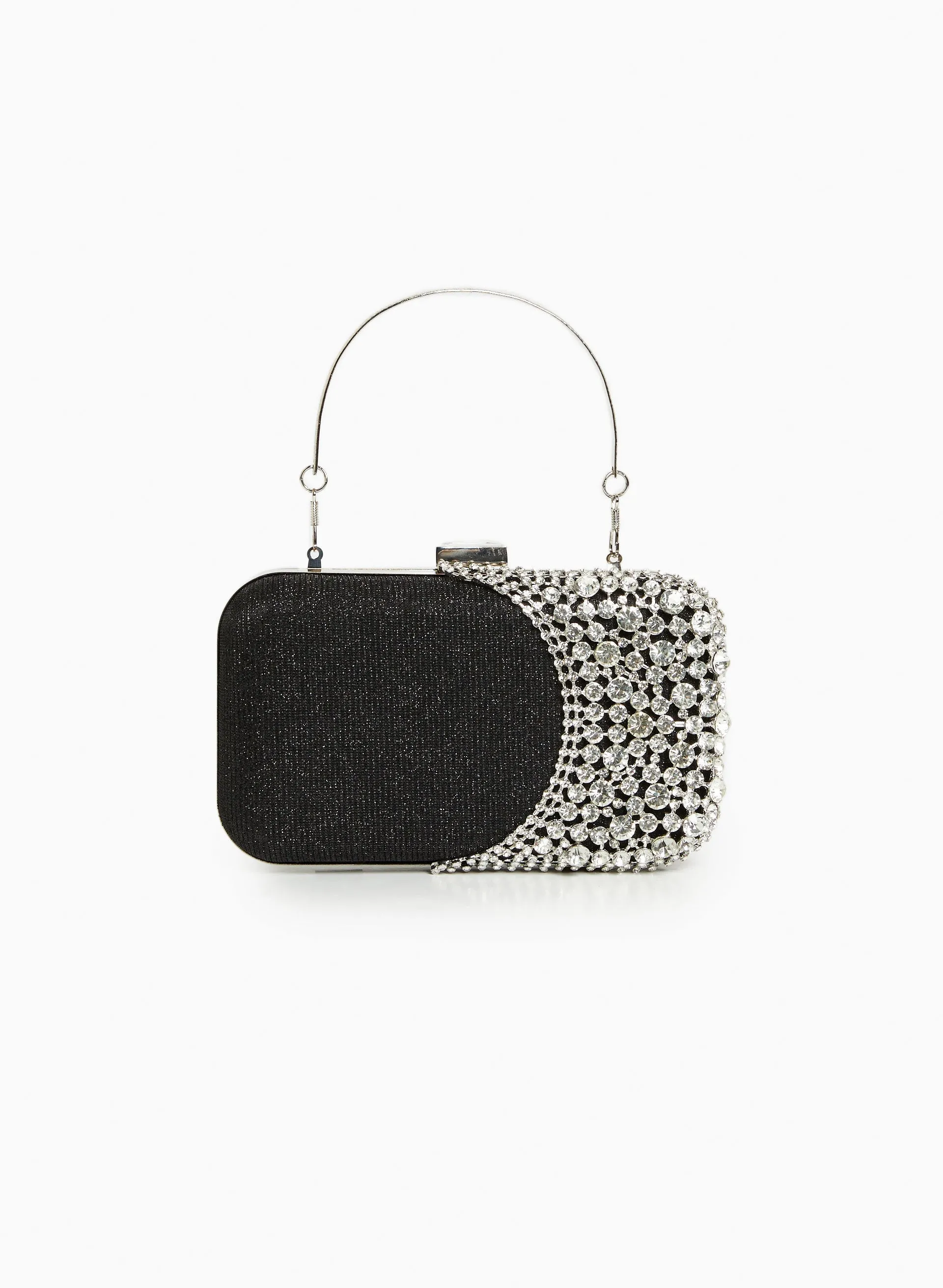 Crystal-Studded Clutch sold by Laura product image thumbnail 3