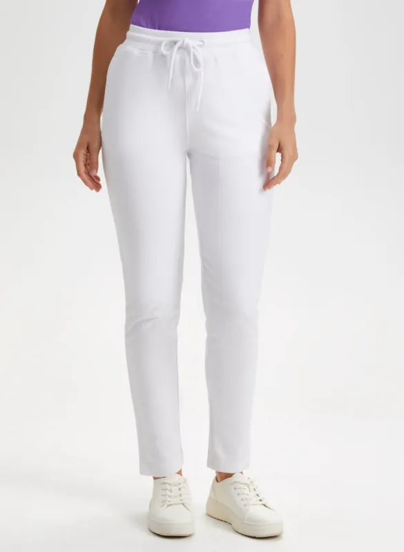 Pull-On Slim Leg Ankle Pants sold by Laura
