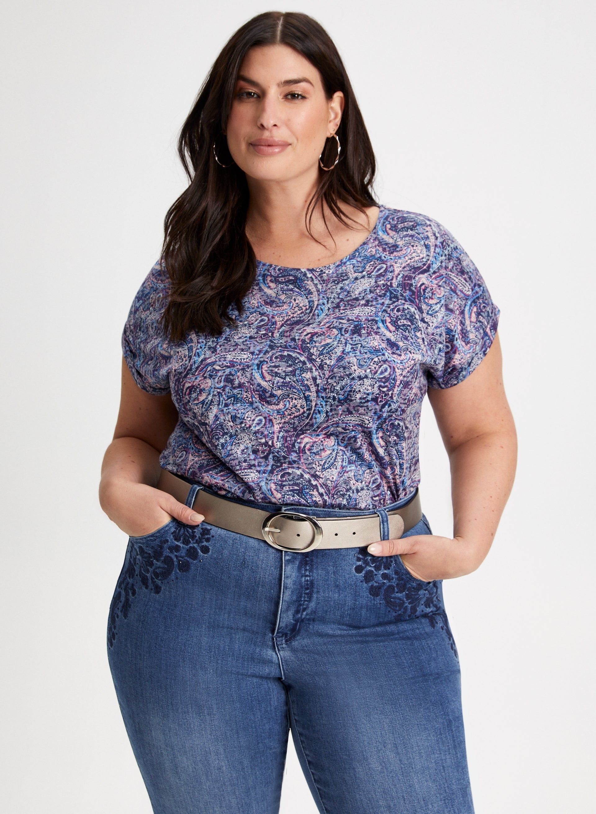 Paisley Print Tee sold by Laura