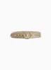 Braided Round Buckle Belt sold by Laura