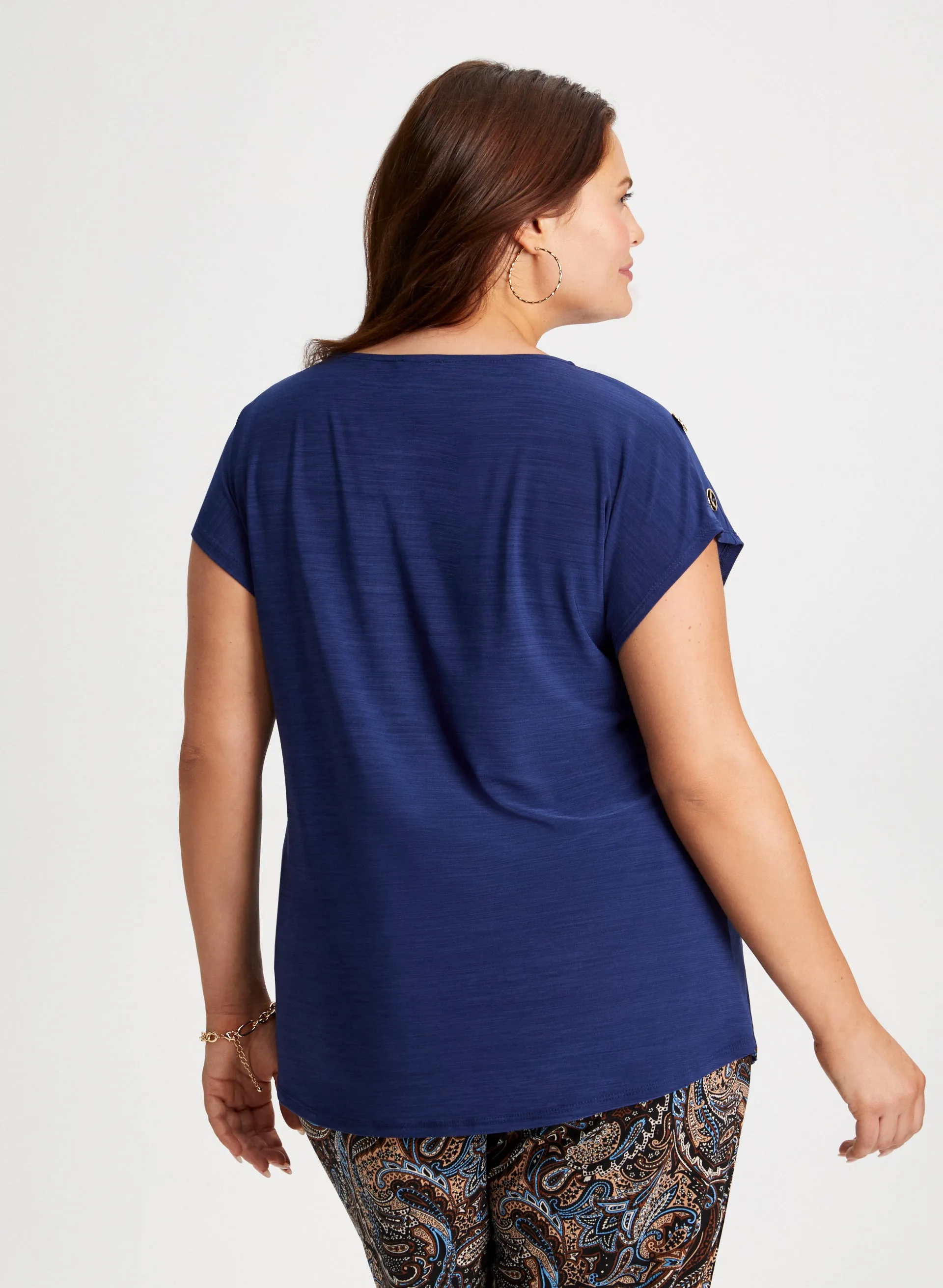 Button Detail Top sold by Laura product image thumbnail 4