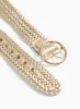 Braided Round Buckle Belt sold by Laura