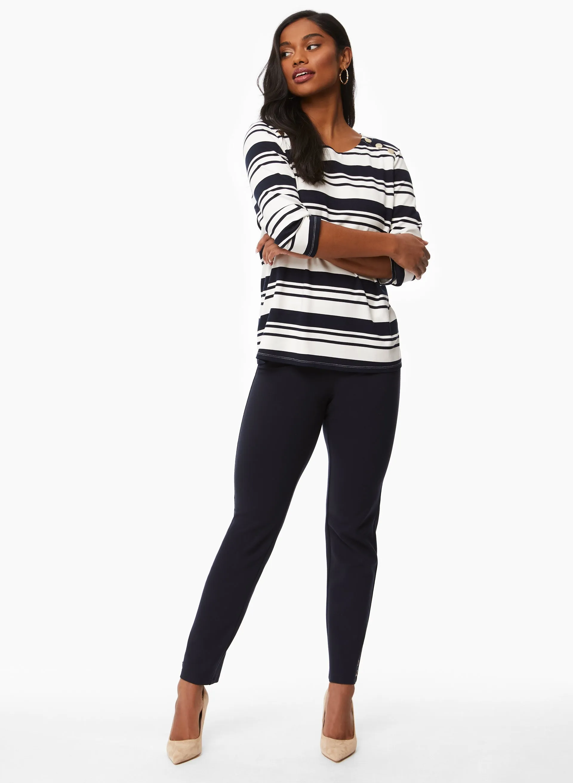 Sofia Slim-Leg Pants - Regular sold by Laura product image thumbnail 3