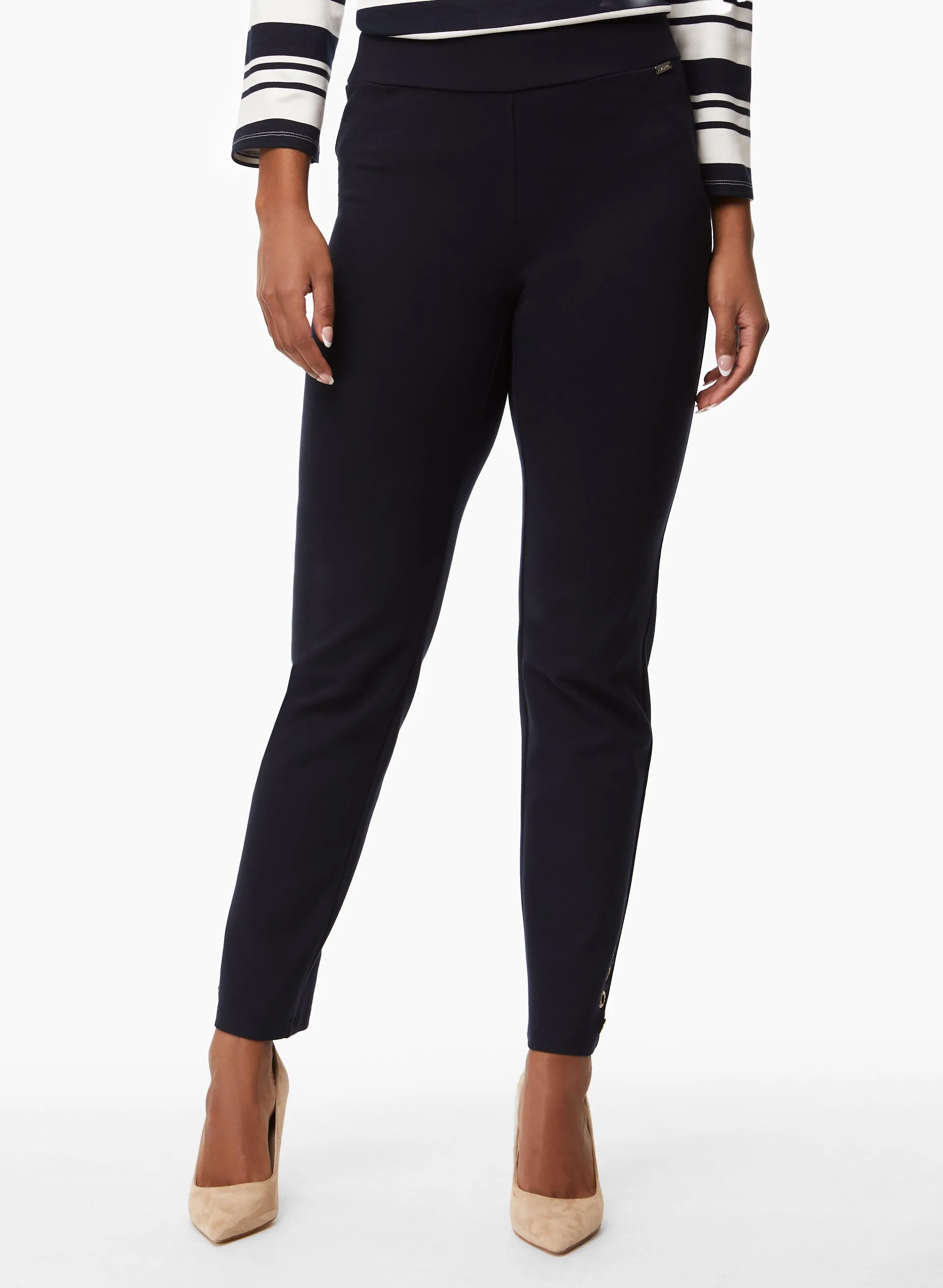 Sofia Slim-Leg Pants - Regular sold by Laura