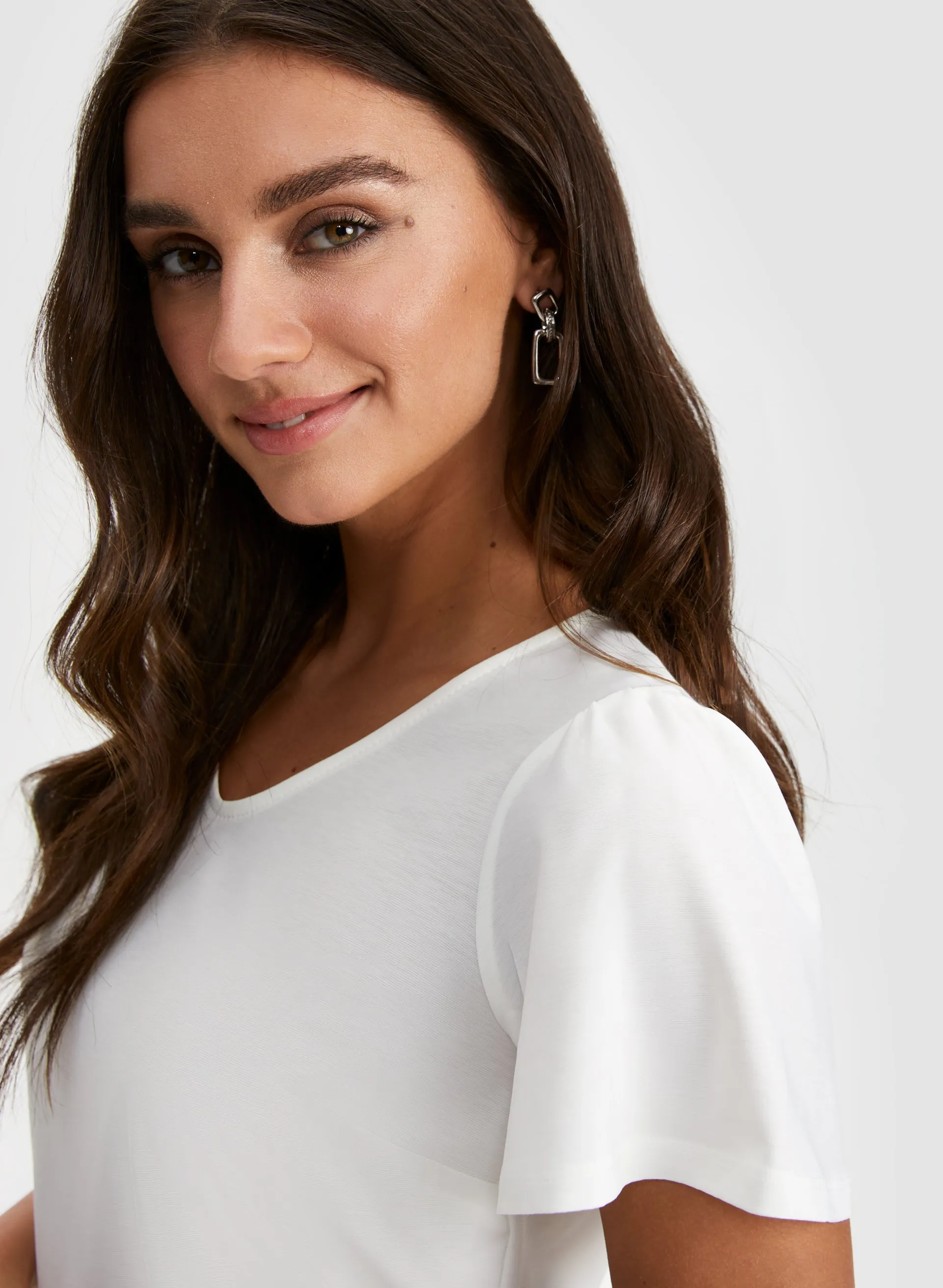 Flutter Sleeve Top sold by Laura product image thumbnail 2