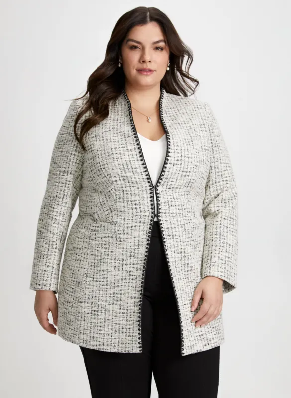 Bouclé Redingote Jacket sold by Laura