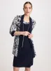 Sheer Floral Jacket & Dress Set sold by Laura