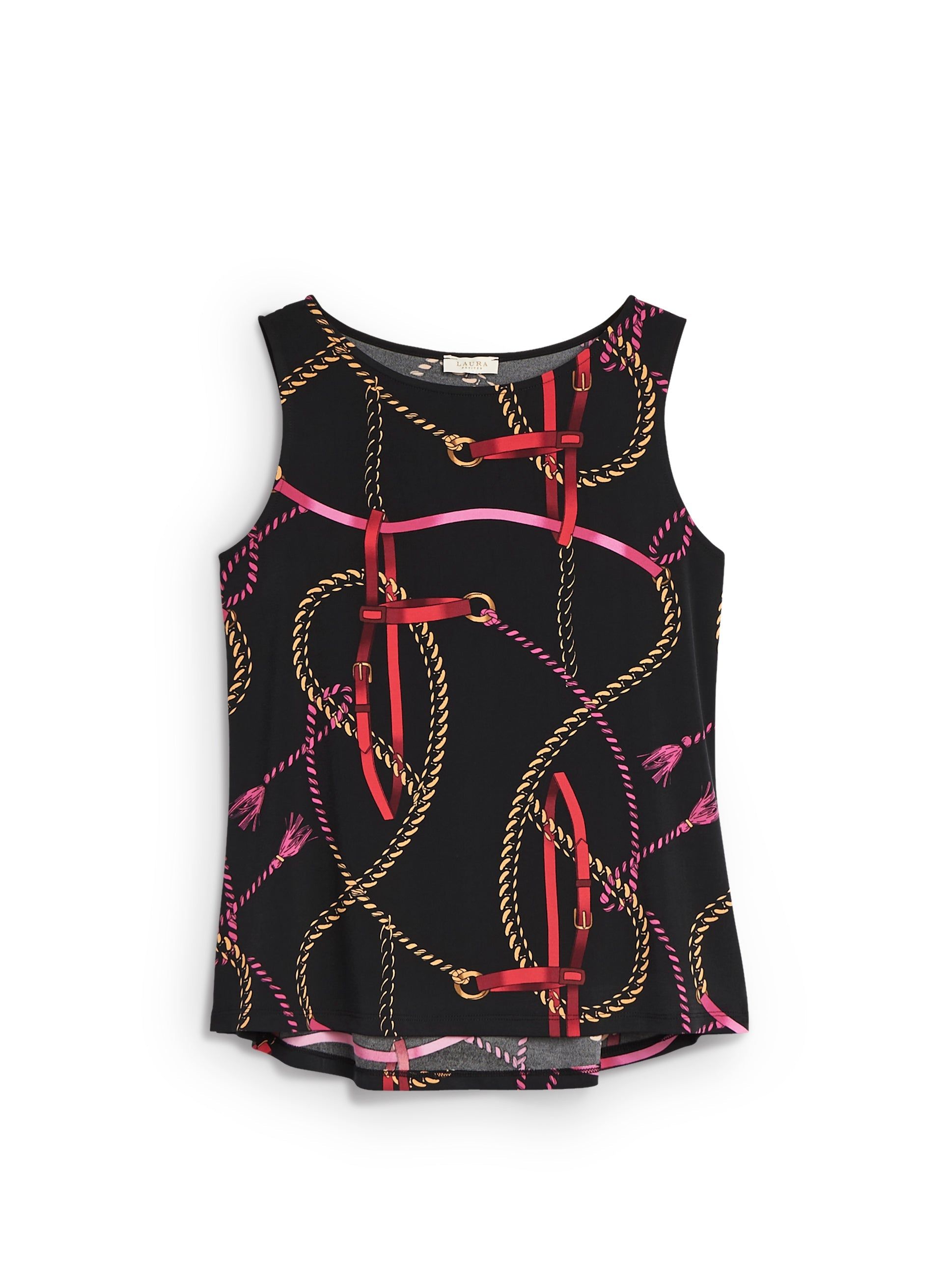 Sleeveless Chain Print Top sold by Laura product image thumbnail 5