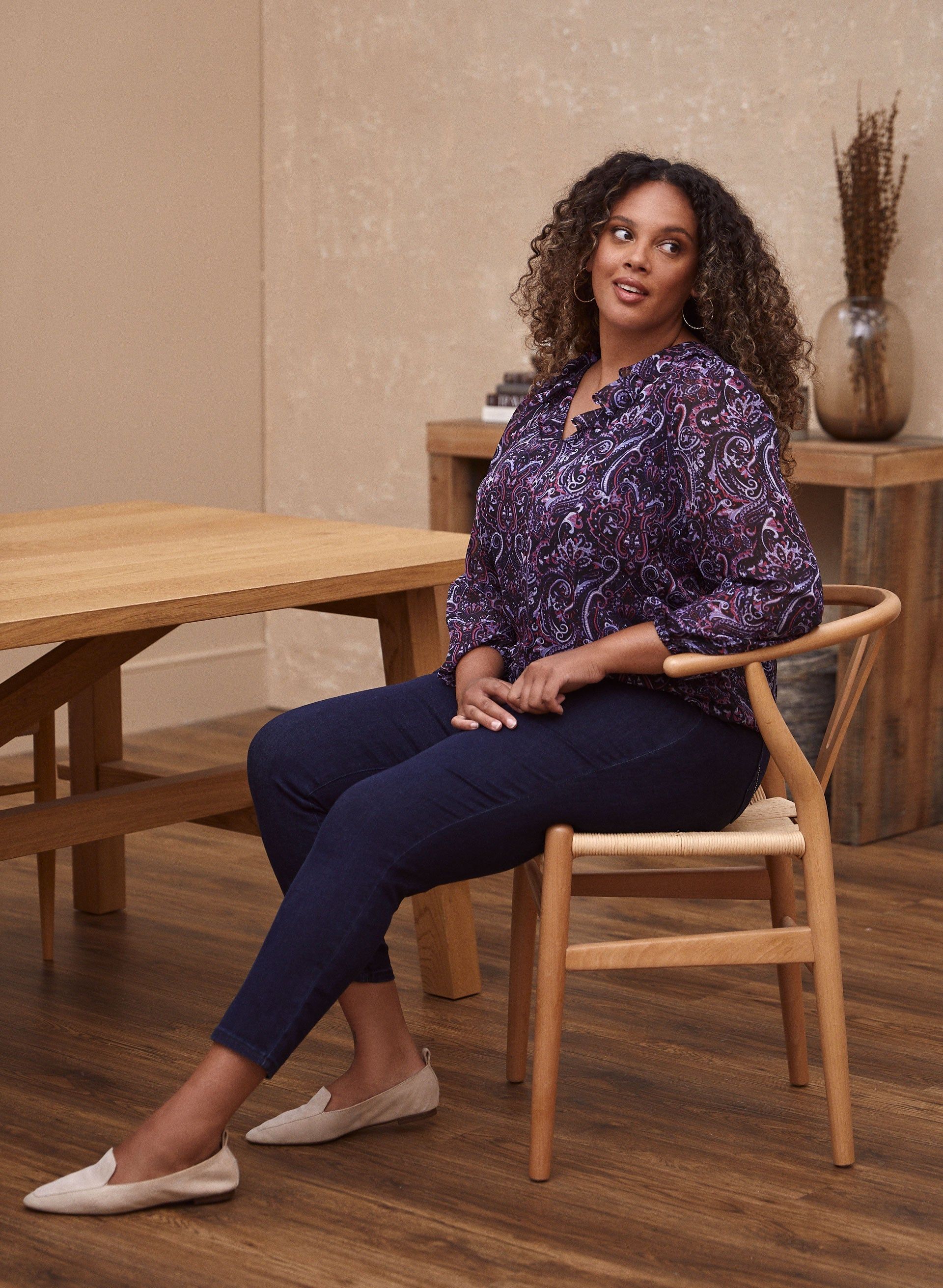 Paisley Print Blouse sold by Laura product image thumbnail 4