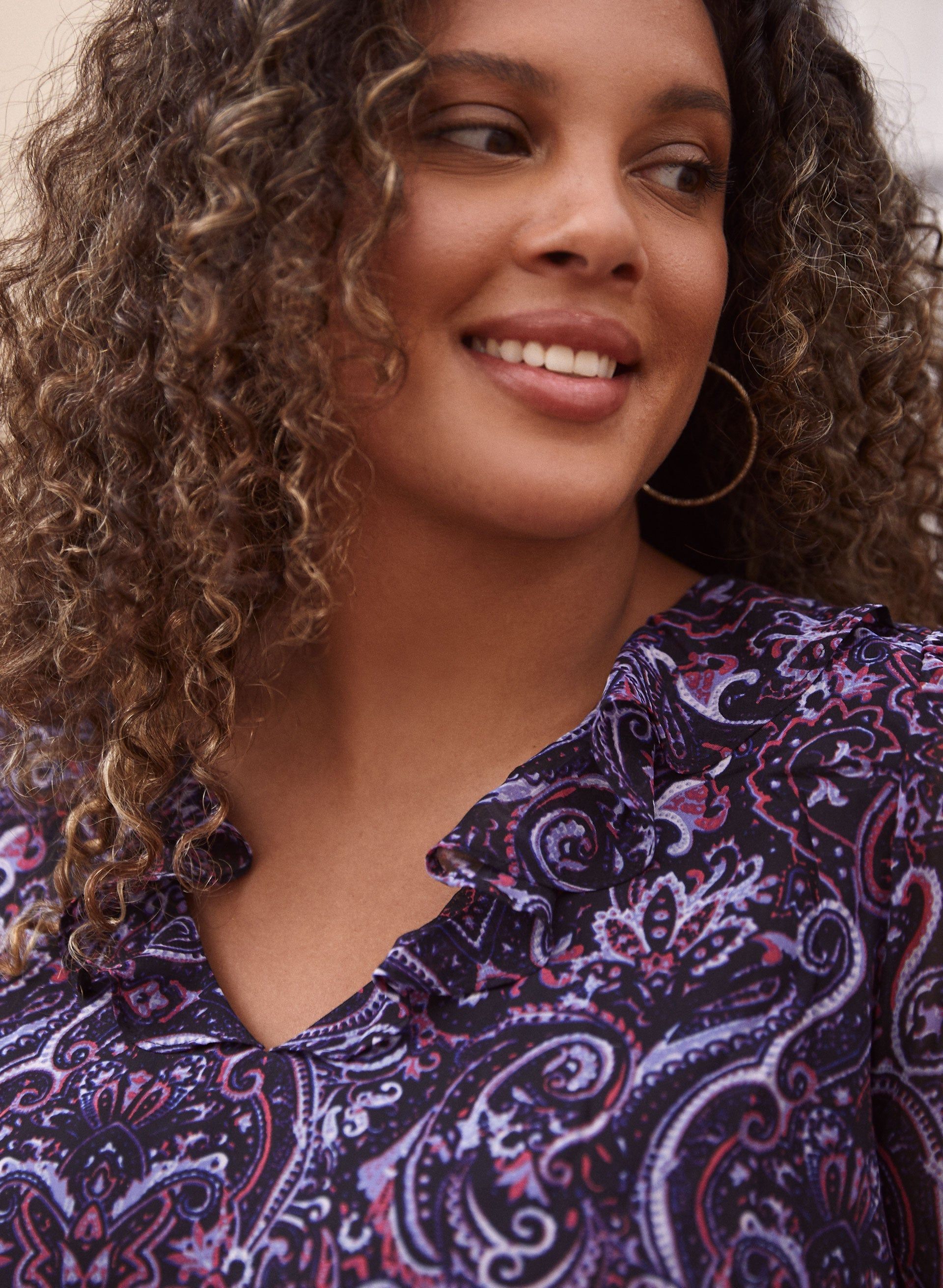 Paisley Print Blouse sold by Laura product image thumbnail 2