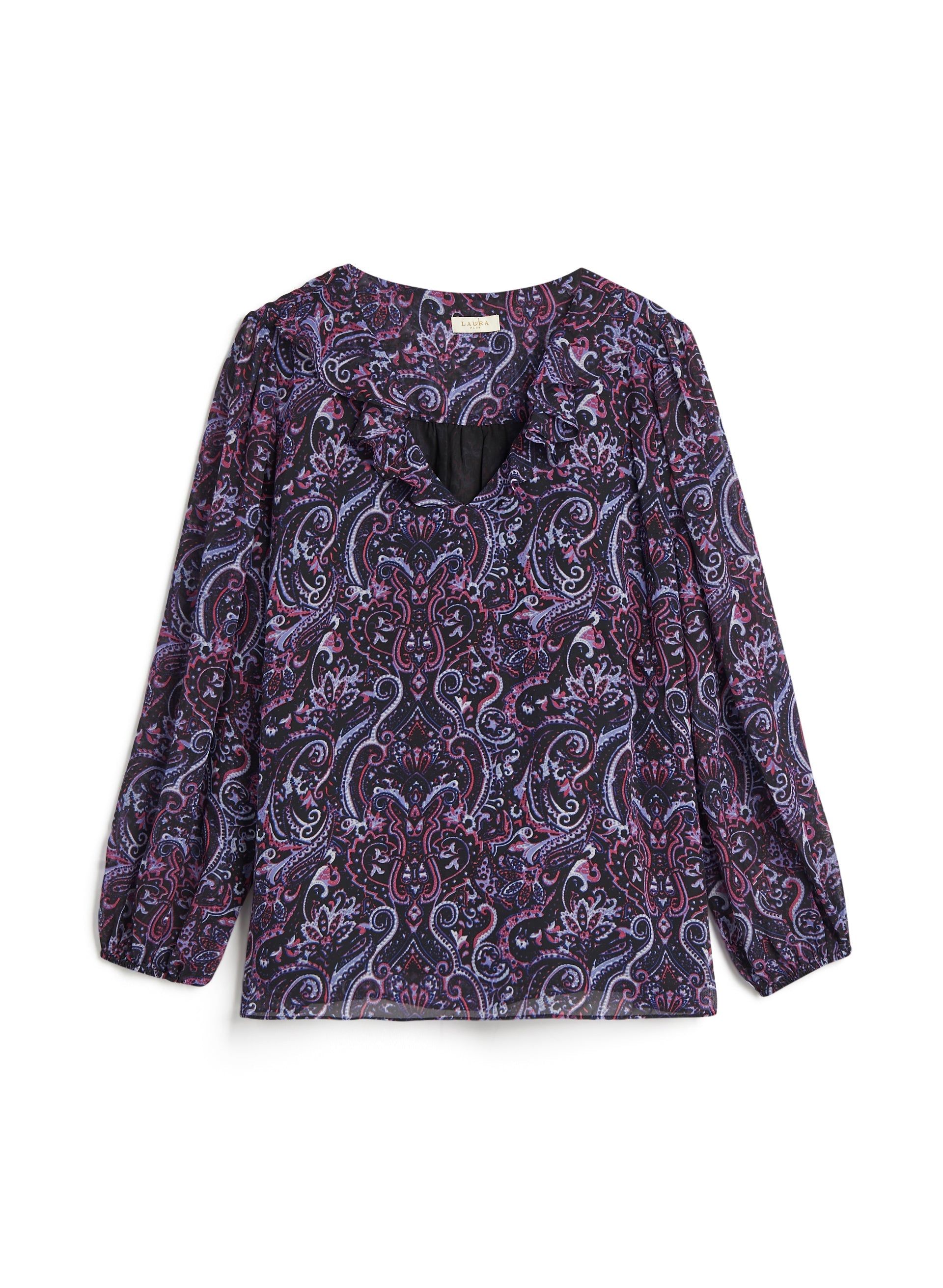 Paisley Print Blouse sold by Laura product image thumbnail 5