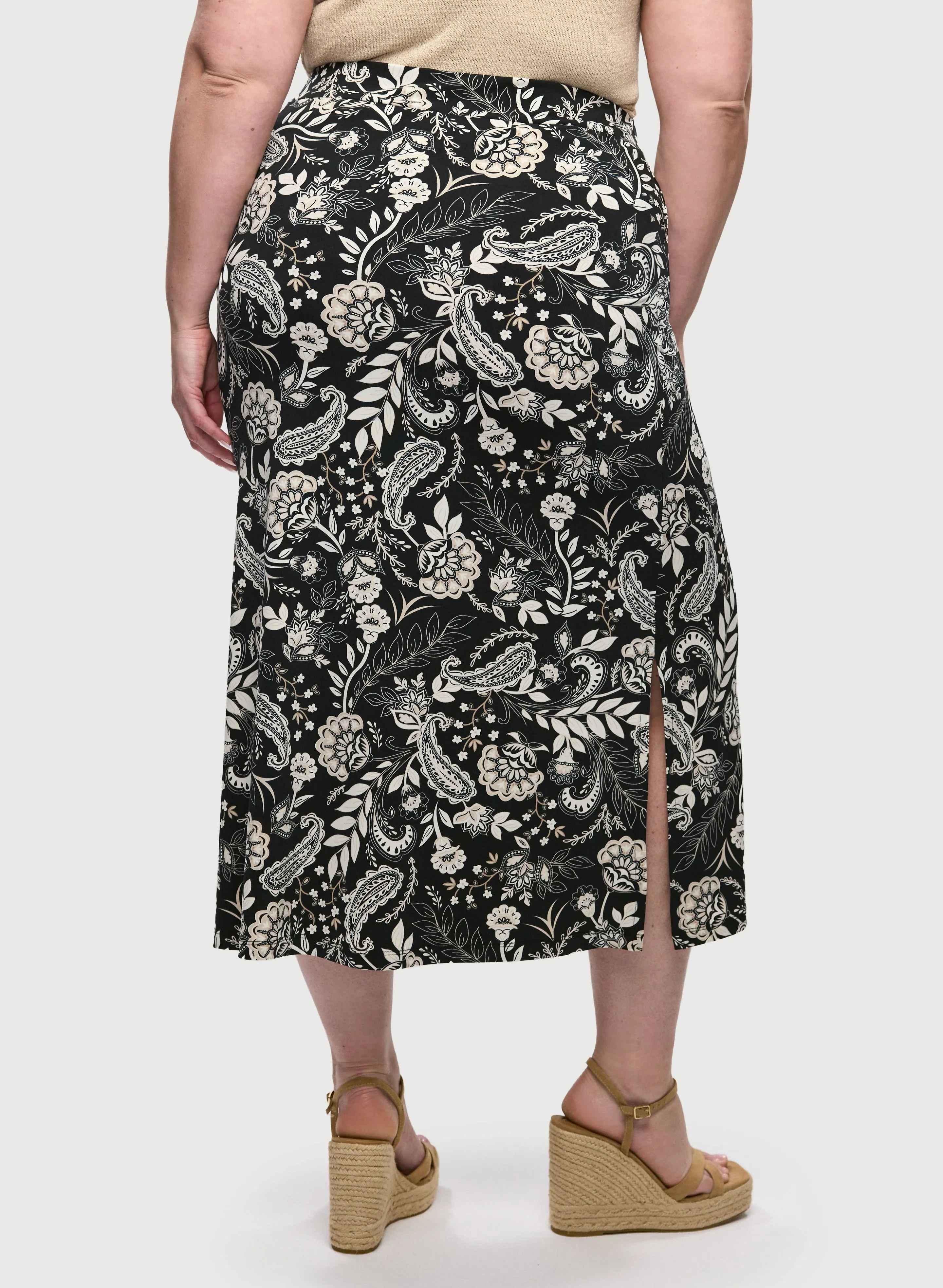 Paisley Print Midi Skirt sold by Laura product image thumbnail 2