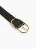 Horseshoe Buckle Braided Belt sold by Laura